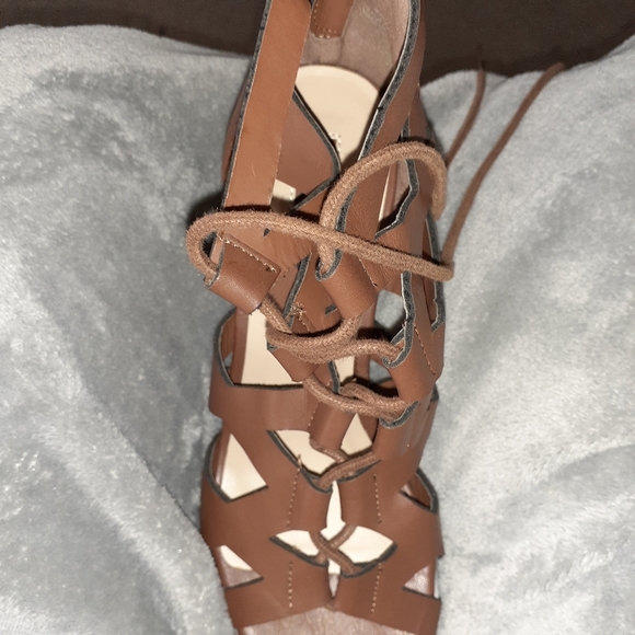 Forever21 Lace Up Gladiator Sandals - Picture 8 of 8